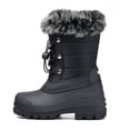 thumbnail image 4 of Kushyshoo Snow Boots Lined Waterproof Black Winter Boot Little Kid Size 13, 4 of 7