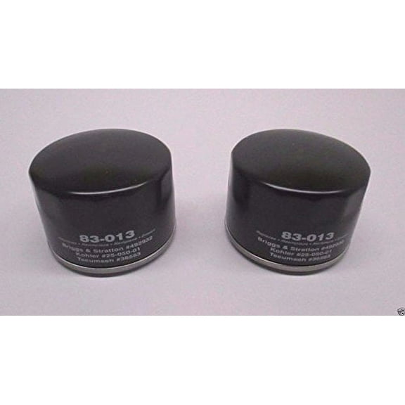 Oregon 2 83-013 Oil Filters for B&S 492932 Kawasaki 49065-7007 Tecumseh 36563
