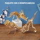 thumbnail image 1 of Paquete de 3 Rompecabezas de Madera 3D VIMI Dinosaurios A153-A155-A158, 1 of 11