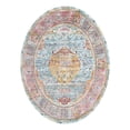 thumbnail image 3 of Unique Loom Baracoa Collection Area Rug - Miramar (7' 10" x 10' Oval Light Blue/Blue), 3 of 7