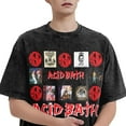 thumbnail image 5 of ACID Music BATH Music Shirts Funny Graphic Vintage T-Shirt Mens Womens Cotton Crew Neck Retro Casual Tee Tops, 5 of 6