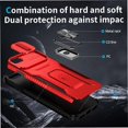 thumbnail image 2 of Funda para GANGXUN iPhone 6 - Soporte metálico, Función magnética, Rojo, 2 of 6