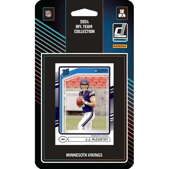 NFL 2024 Donruss Football Minnesota Vikings Trading Card Team Set