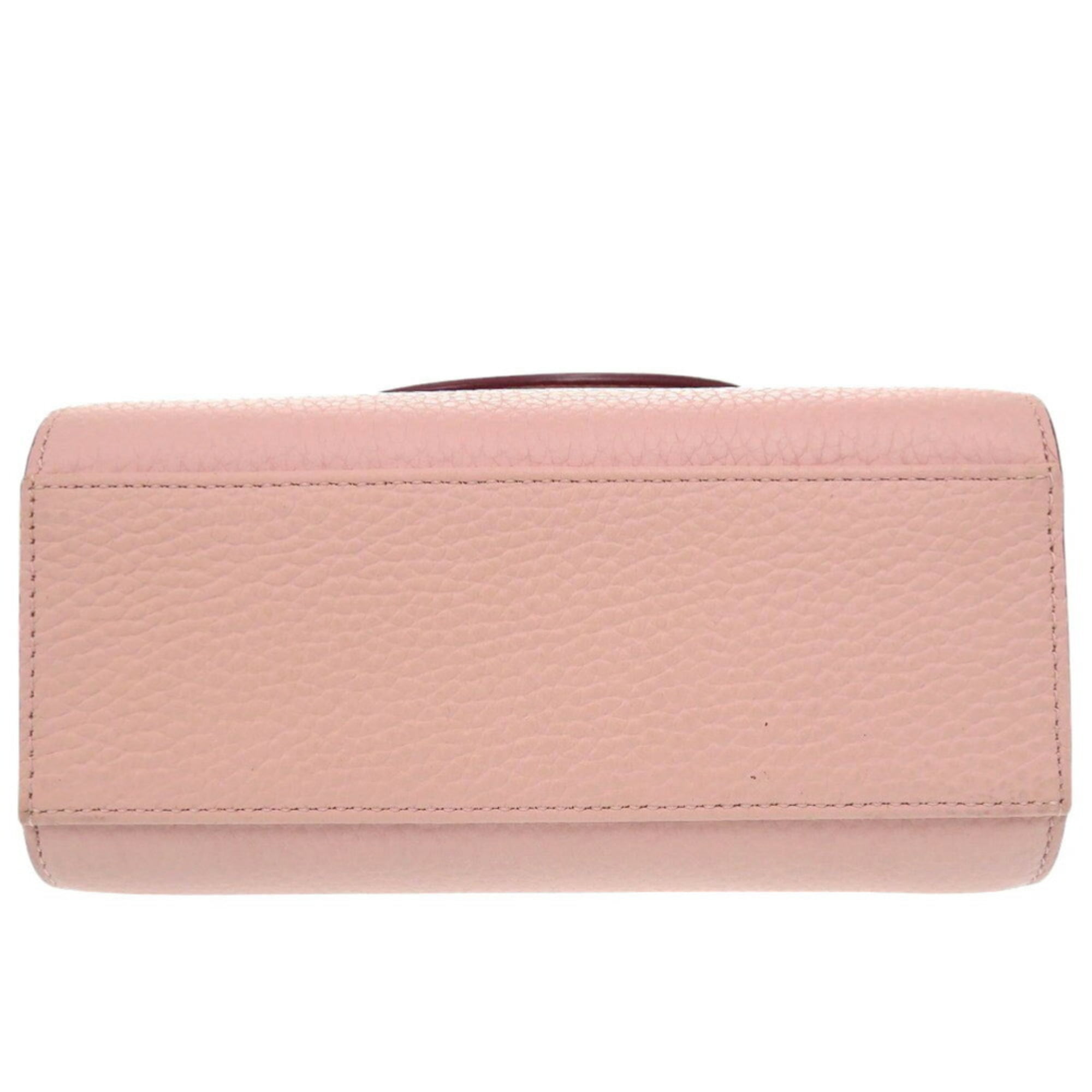 Pre-Owned Kate Spade Leather Pink Shoulder Bag Handbag 0259Kate (Good)