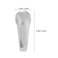thumbnail image 2 of DEEPCRAFF 2Pcs Silver Shower Handles for Preventing Scalding Accidents with Ergonomically Designed Alloy, 2 of 8