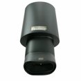 thumbnail image 4 of 2.5'' ID 5.5*3'' OD Performance Sport Great Sound Exhaust Muffler Black Tips 1PC, 4 of 4
