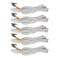 thumbnail image 3 of Cable de electrodo con clip BuyWeekMX para máquina terapéutica 5 piezas, 3 of 9