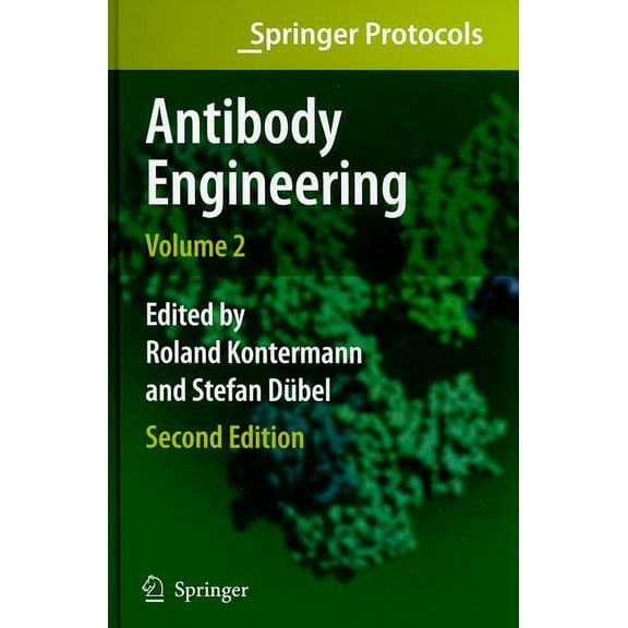 Springer Protocols Handbooks Antibody Engineering Volume 2, (Hardcover)