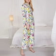 thumbnail image 5 of Wukai Undersea Seahorse Print Women's Pajama Set - Soft Long Sleeve Sleepwear for Comfort and Style-XX-Large, 5 of 9