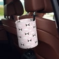 thumbnail image 5 of Wukai Cute Panda Print Car Trash Can - Easy to Clean Hanging Garbage Bin - Removable Liner - Leak-Car Garbage Can - Waterproof Trash Can for Car and SUV, 5 of 7