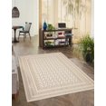 thumbnail image 1 of ECARPET Jute Style Area Rug for Bedroom, Living Room, Dining Room Francesca Collection, 1 of 9