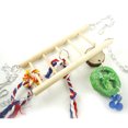 thumbnail image 2 of 36Set Hamster Toy Bridge Wooden Ladder for Small Animals Cage Enrichment Activity, 2 of 6