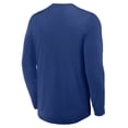 thumbnail image 3 of Men's Fanatics Blue Toronto Maple Leafs Adrenaline Push Long Sleeve Henley Shirt, 3 of 3