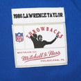 thumbnail image 6 of Men's Mitchell & Ness Lawrence Taylor Royal New York Giants Player Name & Number Hoodie Legacy Jersey, 6 of 7