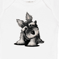 thumbnail image 4 of Inktastic Curious Schnauzer Boys or Girls Baby Bodysuit, 4 of 5