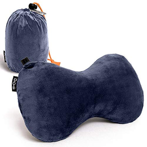 Very Suitable for Airplane Travel-Comfortable and Light-Improved Support Design-Machine Washable Cover-Essential Travel Accessories Neck Travel Pillow,Travel Pillow Christmas Flowers Neck Pillow