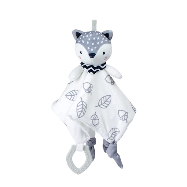 Manta para bebé, mordedor, peluche, juguete, juguete sensorial relajante, manta de tela para abrazar