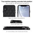 thumbnail image 2 of for iPhone XR Wallet Case with Card Holder RFID Blocking, Kickstand Card Slots Case, Dimaond Patterned Elegent PU Leather,Double Back Flip Magnetic Clasp and Durable Shockproof Cover,Black, 2 of 8