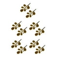 thumbnail image 3 of Youkk 2pieces Personalize Wedding Decor With DIY Simulated Flowers And Wide Range Of Applications Bright golden leaves 5Set, 3 of 6