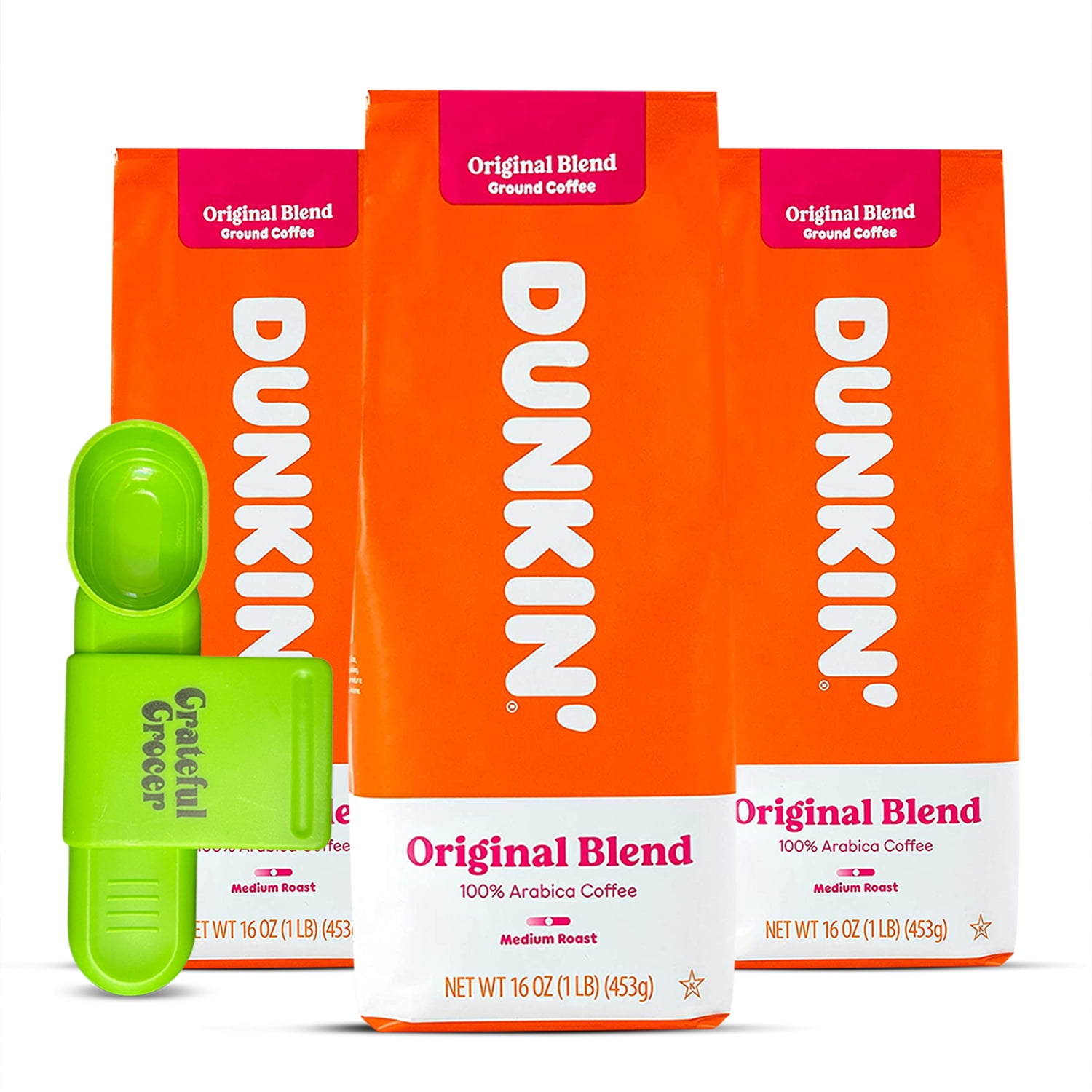 Dunkin Donuts Ground Coffee Flavored Coffee Grounds Medium Roast