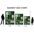 thumbnail image 2 of Golf Throw Blanket Golf Gifts for Men Golf Lovers Blanket Gifts for Golfers Flannel Throw Blankets for Couch Bed Sofa Best Golf Blanket Gift 60×50, 2 of 6