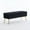 Black, variant on Velvet Storage Bench with Gold Legs and Nailhead Trim, 40" Wide Upholstered Modern Bedroom Bench for End of Bed, Tufted Ottoman for Entryway Living Room Dining Room