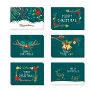 Christmas Cards, , Pattern Cards, Christmas Greeting Card