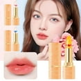 thumbnail image 3 of Color Changing Lipstick, Moisturizing Lip Balm, Long Lasting, Hydrating Floral Design, Softens Dry Cracked Lips, 3 of 4