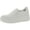 White Fabric, variant on Dr. Scholl's Women's Savoy Slip On Black Sneaker  11M