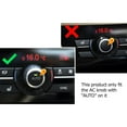 thumbnail image 2 of 3pc Red Aluminum AC Climate Control Radio Volume Turner Ring Covers For 11-16 BMW F10 F11 F07 5 Series 5GT, 11-17 F12 F13 F06 6 Series, Gran Coupe, 08-15 F01 F02 7 Series, 2 of 9