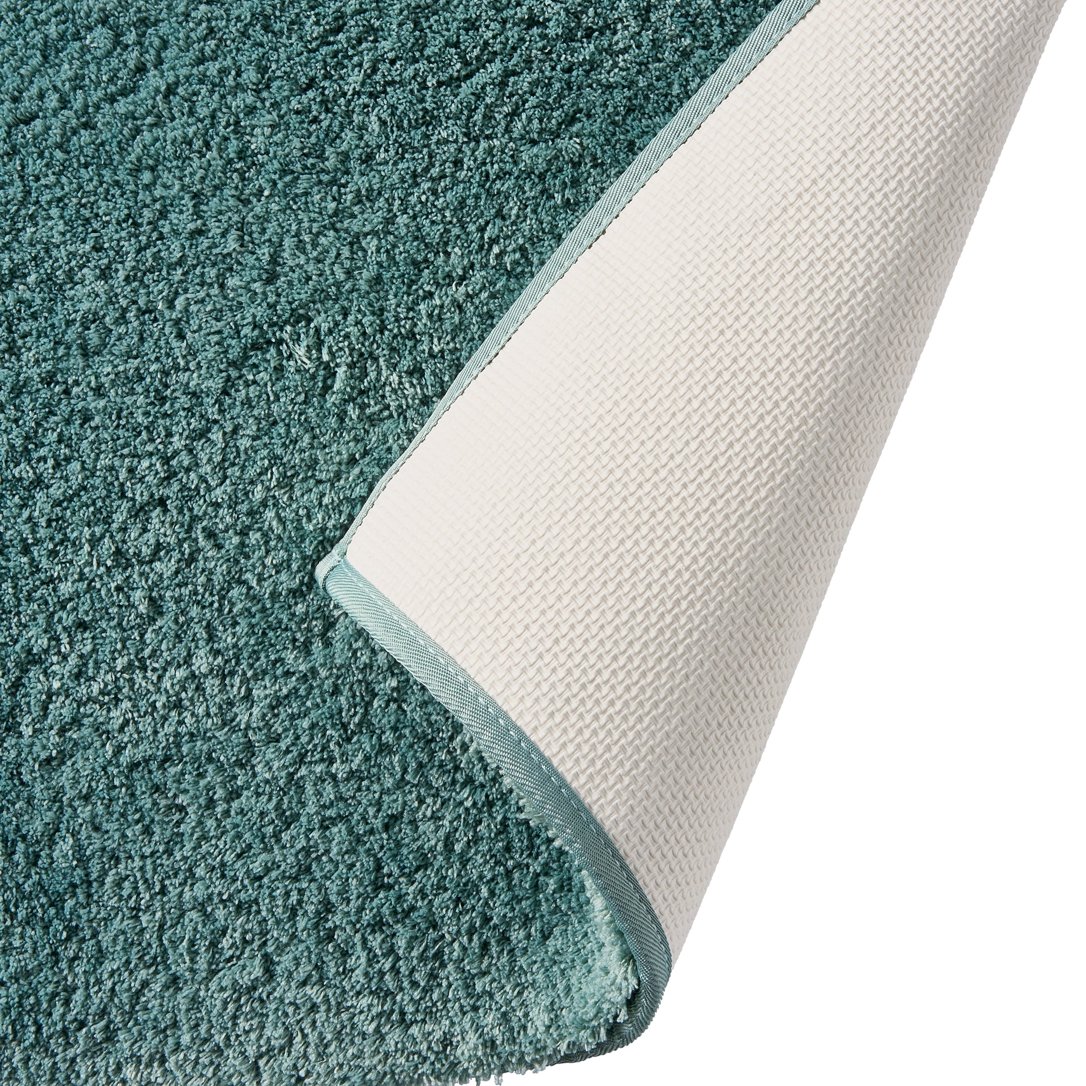Better Homes & Gardens Ultra Soft Polyester Bath Rug, 20"x34", Green River