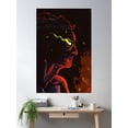 thumbnail image 2 of Fury Of The God Son Poster Wall Art, Modern Wall Decor For Living Room Bedroom, 8x12 UNFRAMED, 2 of 3