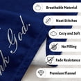 thumbnail image 3 of LHSHID Religious Gifts for Women Catholic Bible Verse Blanket Flannel Soft and Comfortable Anti static Bed Sofa Blanket 30x40in, 3 of 6