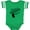 Football Green and White, variant on Inktastic Someone in Mississippi Loves Me Boys or Girls Baby Bodysuit