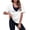 White, variant on Womens Sexy Deep V Neck T-Shirts Summer Short Sleeve Tops Casual Loose Plus Size Fit Basic Tees Summer Womens Tops Army Green L