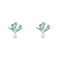 thumbnail image 2 of Billuyoard Night Light Flower Sensor Wall Lamp Bedroom Decor Kids Control Socket 0.5W Glow LED Home Bedside 220V Tipo 4 Púrpura 2piezas Billuyoard CBP008144, 2 of 6