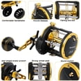 thumbnail image 6 of Sougayilang 6+1BB Strong Trolling Fishing Reel Saltwater Level Wind Bait Casting Reel, 6 of 7