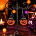 thumbnail image 5 of Halloween Decoration Indoor Outdoor Clearance Under $5.00! Thanksgiving Fall Decorations for Home, Halloween Earrings Party Decorations Scary And Funny Earrings, 5 of 7