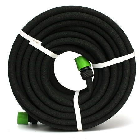 watering garden seep 30m drip irrigation soaker 98ft porous hose lawn pipe