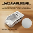 thumbnail image 6 of Automatic Litter Box, Open-Top Self Cleaning Litter Box for Multiple Cats, Large Space with Low Entry, Dual Safety Sensors, Quiet Operation, Compatible with Clumping Litter, Odor Control, 6 of 10
