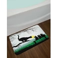 thumbnail image 2 of Cat Bath Mat, Mother Cat on Tree Branch and Baby Kittens in Park Best Friends I Love My Kitty Graphic, Non-Slip Plush Mat Bathroom Kitchen Laundry Room Decor, 29.5 X 17.5 Inches, Multi, Ambesonne, 2 of 2