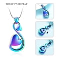thumbnail image 5 of Swan Pendent for Ashes and Chain Memorial Cremation Jewelry for Ashes Urn Necklace Lockets for Ashes of Loved One, 5 of 6