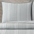 thumbnail image 3 of Mainstays Essentials Grey Stripe Pillow Sham, King 1 Pack, 3 of 8