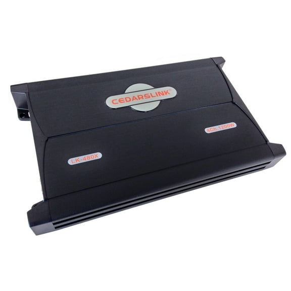 CedarsLink LK-480X 4 Four Channel 1,200 Watts Mosfet Power Bridgeable Amplifier