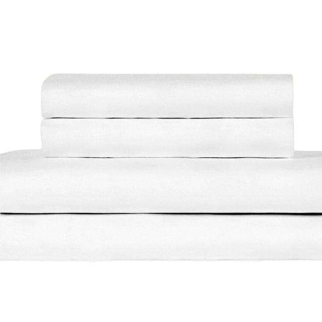 Ensemble de Draps en Satin 3 Pcs Format Simple Qualité Hôtel Poche Profonde Housse de Matelas Ajustée