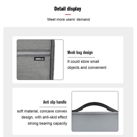 

Quadcopter Storage Bag Quadcopter Storage Bag Compatible for Mavic Air 2S Drone Handheld Carry Case