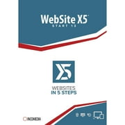 Incomedia WSX5STR13EN Website X5 Start 13 ESD (Digital Code)
