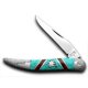 thumbnail image 1 of Schatt & Morgan Yellowhorse Toothpick Knife Turquoise 1/100 Stainless Pocket  Cuchillo Yellowhorse LTD Toothpick, 1 of 2