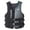 Black, variant on WYQLFSB Adult Unisex Life Jacket Swimming Vest Outdoor Fishing Water Buoyancy Vest Black