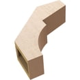 thumbnail image 6 of Ekena Millwork 5"W x 16"D x 16"H Monterey Rough Cedar Woodgrain TimberThane Knee Brace, Primed, 6 of 6